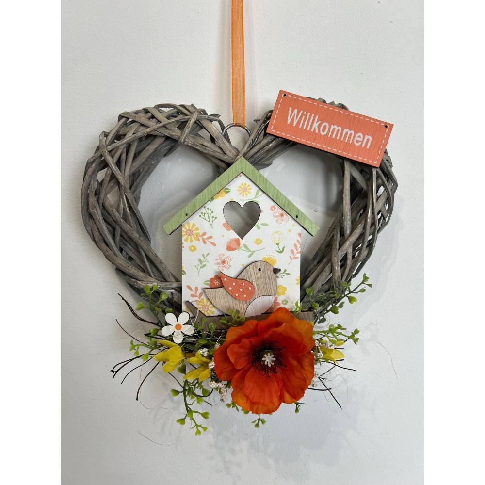 Türkranz Türschmuck Türdeko Kranz Wohndeko