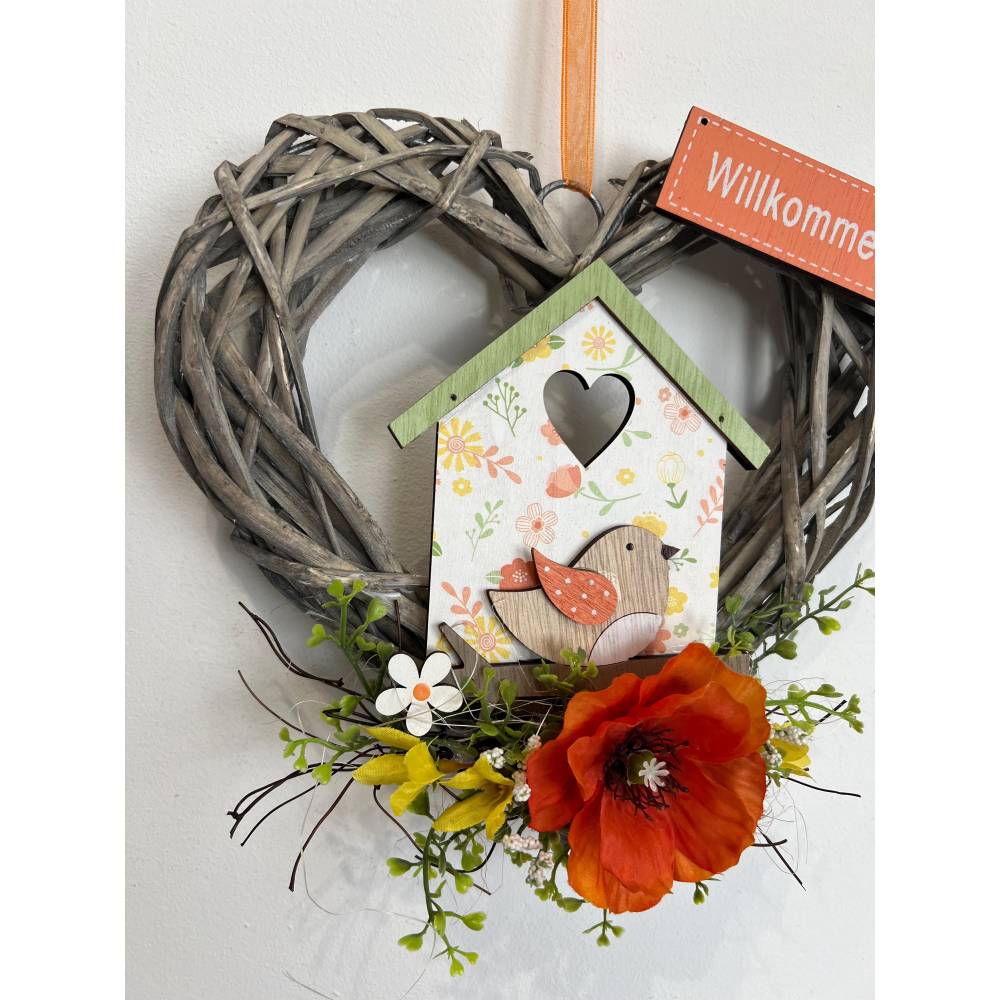 Türkranz Türschmuck Türdeko Kranz Wohndeko