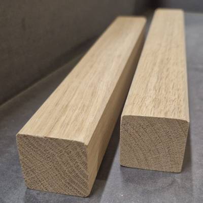 Rechteckleisten 35x35mm aus massiver Eiche – Präzise, hochwertig & individuell