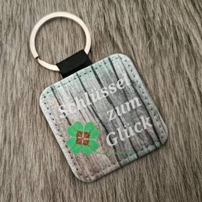 Schlüsselanhänger "Schlüssel zum Glück"