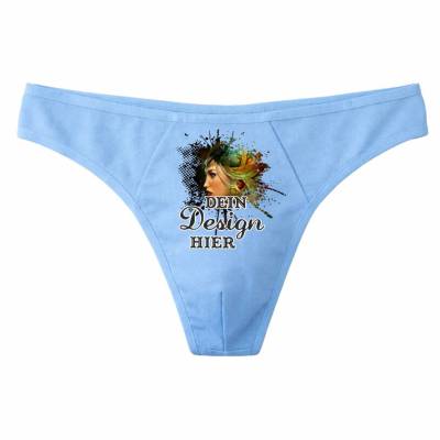 Herren String Tanga personalisiert mit deinem Wunschmotiv, individuell bedruckt mit Text, Logo, Foto