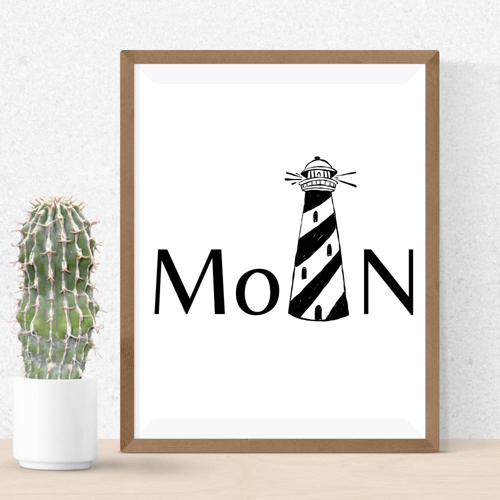 German Nautical Bundle PNG SVG Datei - Nordsee Ostsee Meer Sprüche - Download Plotterdatei Plotter File - Schiff Moin Bild 6
