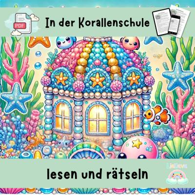 In der Korallenschule - Affirmation - Mutmacher Geschichte zum Vorlesen für Kinder - Angst vor dem ersten Schultag