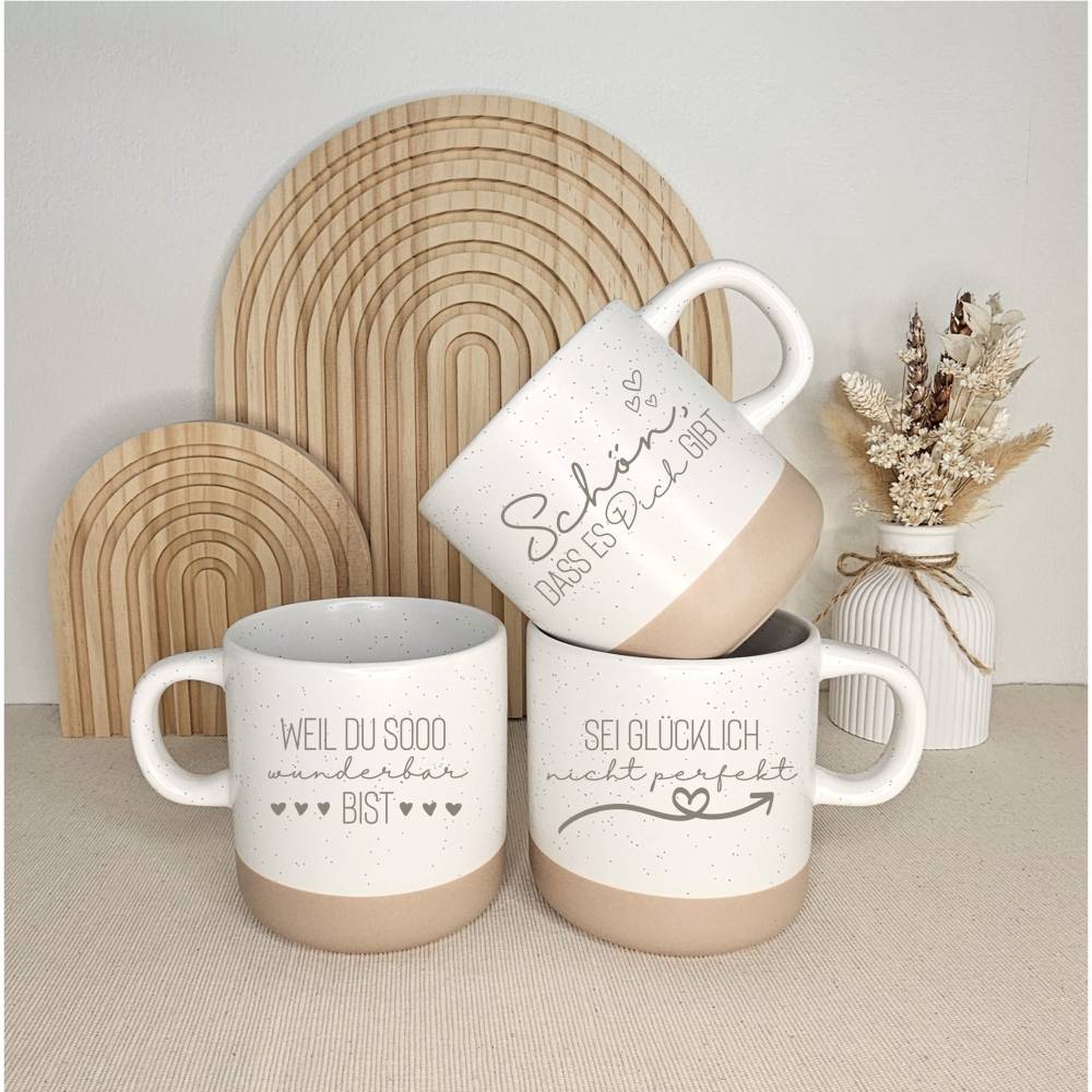 Tasse Spruch besondere Menschen Kaffeetasse Herz Kaffee Tee Teetasse