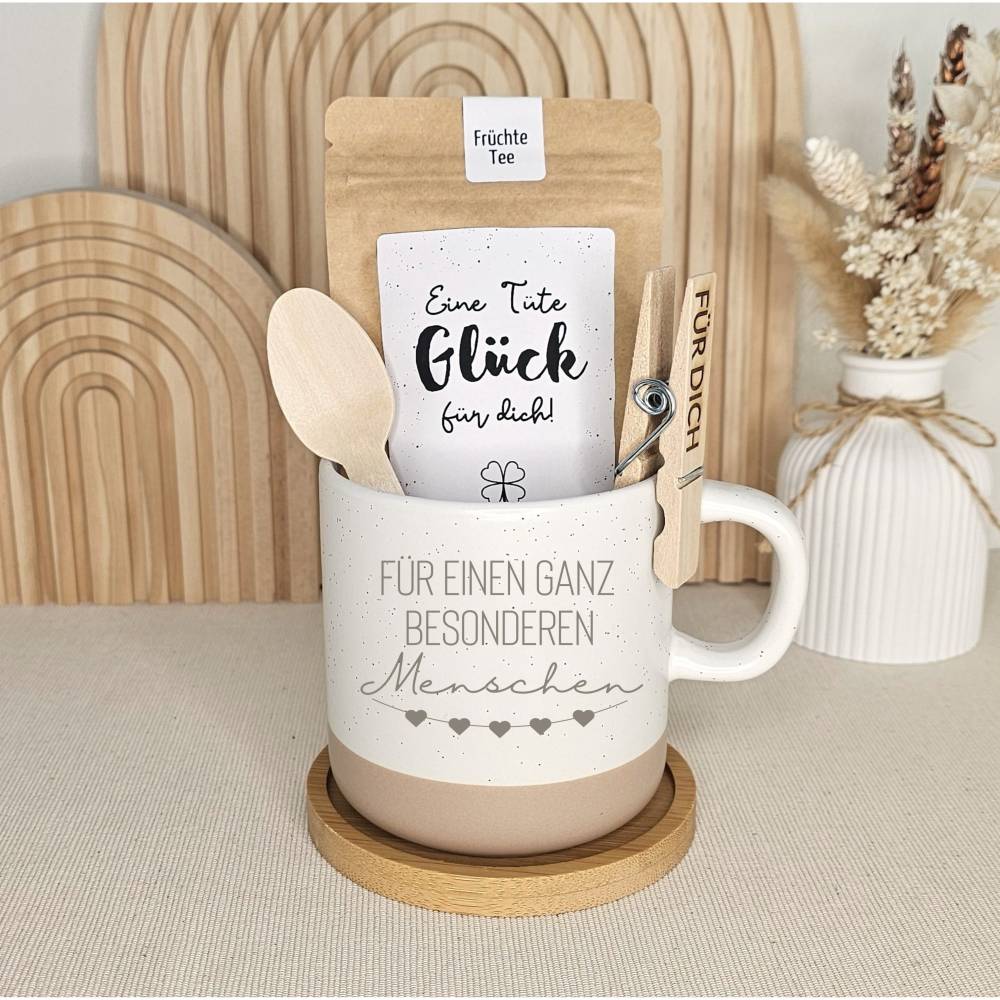 Tasse Spruch besondere Menschen Kaffeetasse Herz Kaffee Tee Teetasse