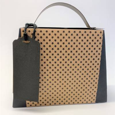 Geschenkverpackung Handtasche – Handgemacht, edel & individuell aus Papier