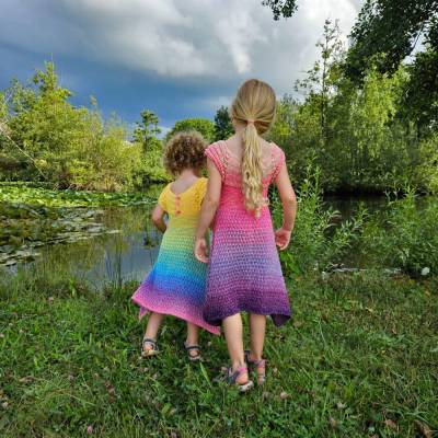 Häkelanleitung für das Kleid ,,Sun Girl"