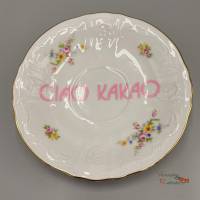 Vintage Wandteller "Ciao Kakao" – Upcycling Deko mit Spruch