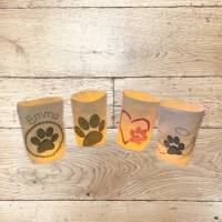 Stickdatei Lichtbeutel Tier Hund Katze Lichtbeutel Set 763