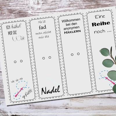 Sträkel-Karte, Druckvorlage Din A4 - Dateiformat PDF 