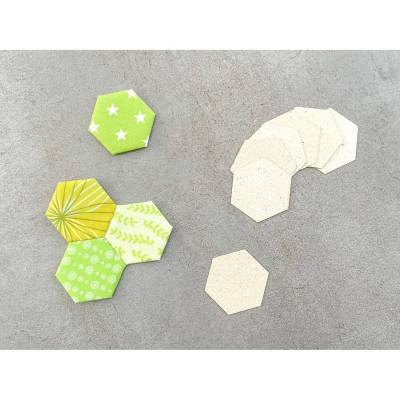 1,5 inch Hexagon EPP Schablonen aus Graspapier English Paper Piecing
