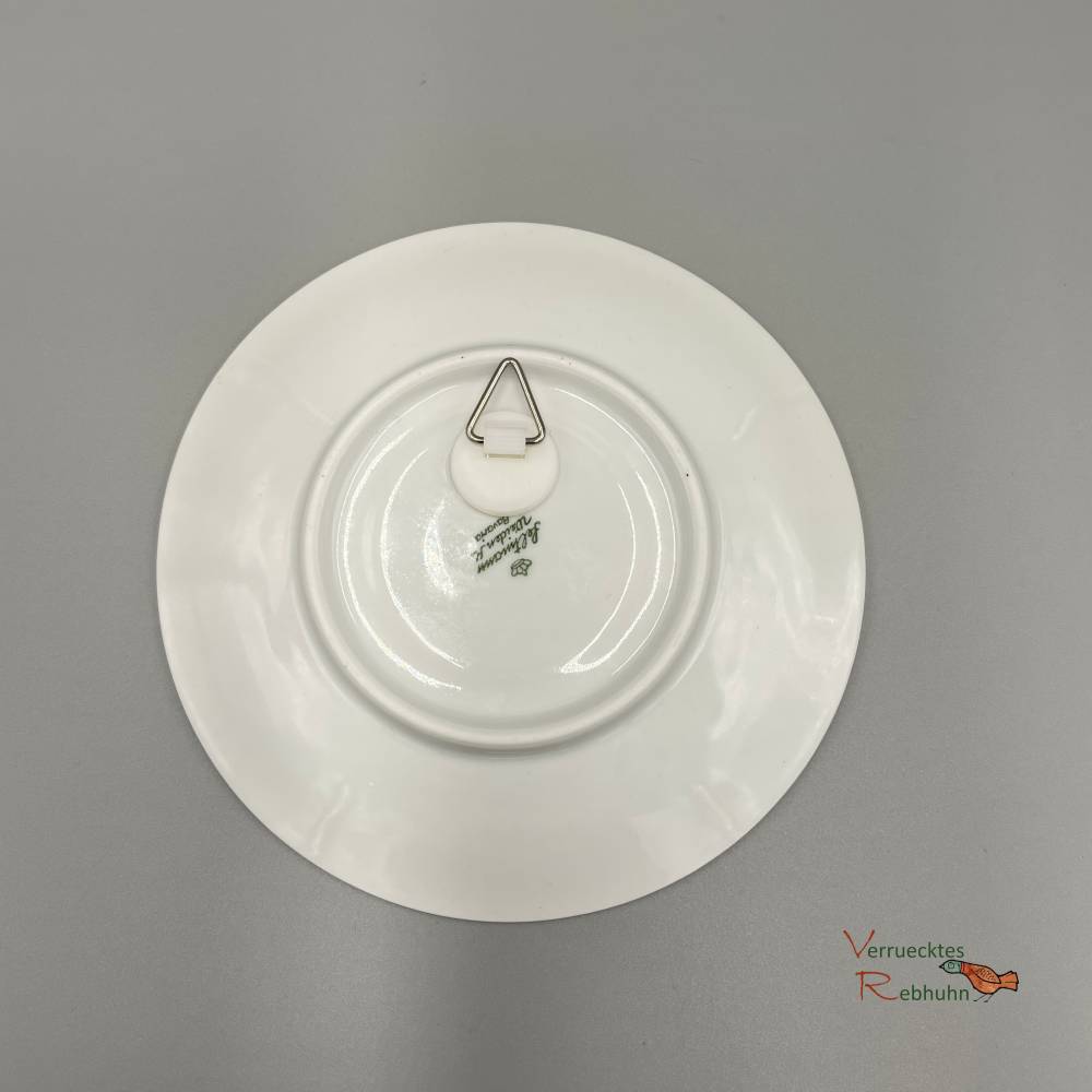 Wandteller "namaste" – Vintage Upcycling Deko mit Spruch Bild 4