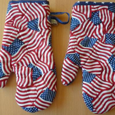 Topfhandschuhe Topflappen Stars and Stripes USA