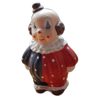 Keramikclown Vintage – Keramikfigur Clown 90er Jahre – Sammlerstück, unbenutzt