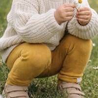 Kaschmir Leggings Gr. 86 / 92 weich und bequem