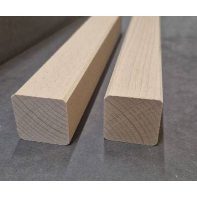 Rechteckleisten 35x35mm aus massiver Buche – Präzise, hochwertig & individuell