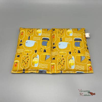 Wärmekissen mit 2 Kammern aus Rapssamen – Effektive Wärme- & Kältetherapie