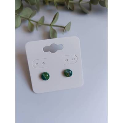 Kleine Stecker 7mm – Handgemachte Polymerohrringe MiniArt