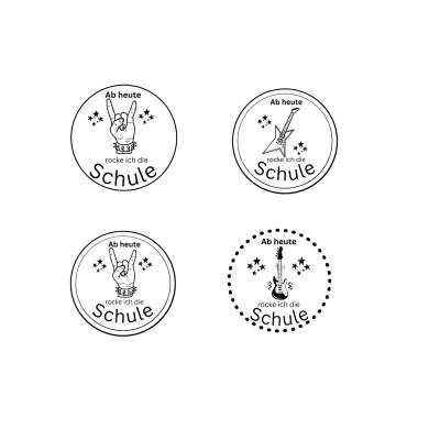 Ab heute Rocke ich den Kindergarten Bundle PNG SVG Datei - Download Plotterdatei - Plotter File - Kindergarten Vorschule