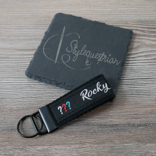 Schlüsselanhänger Drei ??? Rocky Beach – für kleine Detektive, 25mm Gurtband, 7cm oder 10cm
