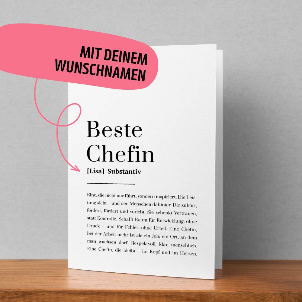 Personalisierte Gru karte Beste Chefin Mit Namen Definition personalisierte-gru-karte-beste-chefin-mit-namen-definition