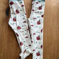 Leggings „Blumenwiese“ – Bequeme  Kinderleggins-Leggings mit floralem Muster für Alltag & Freizeit