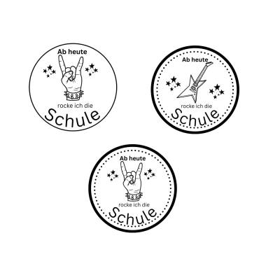 Ab heute Rocke ich den Kindergarten Bundle PNG SVG Datei - Download Plotterdatei - Plotter File - Kindergarten Vorschule