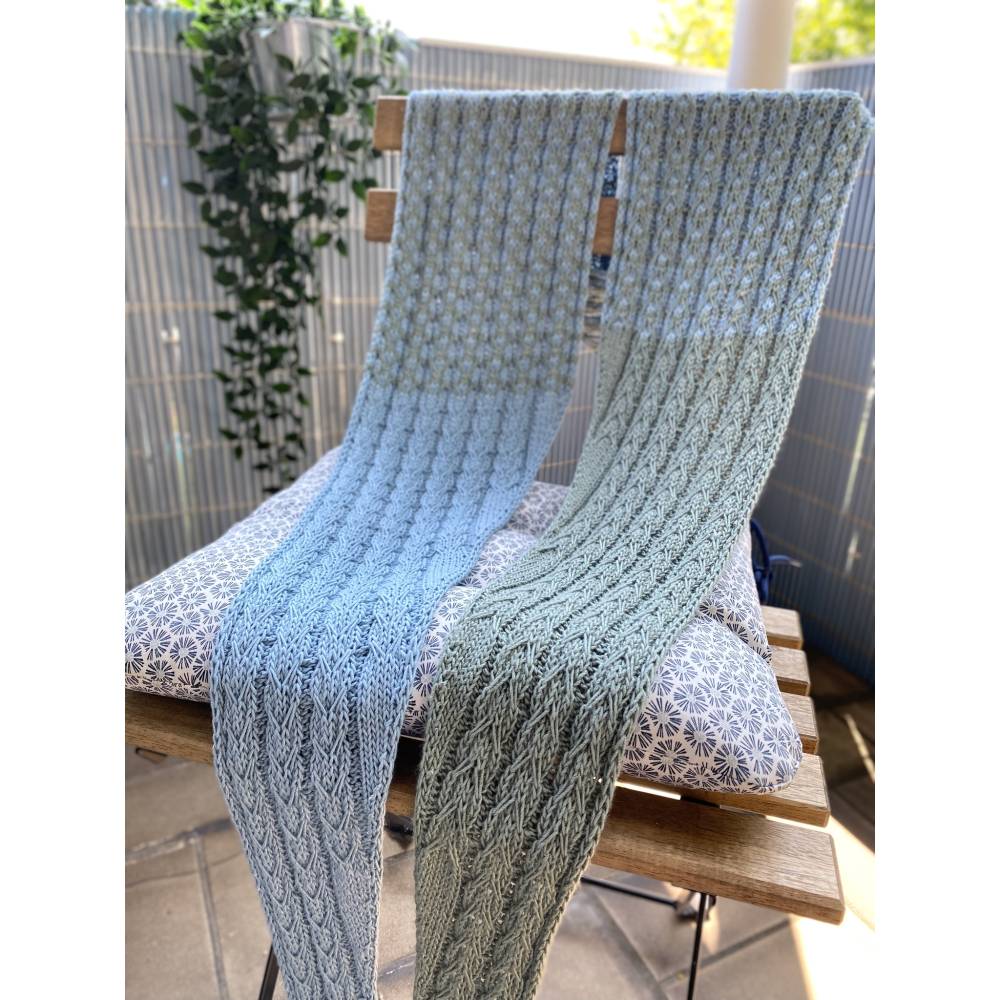 Strickanleitung Lizas Solo Lino Scarf Bild 7