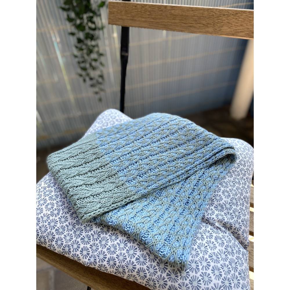 Strickanleitung Lizas Solo Lino Scarf Bild 8