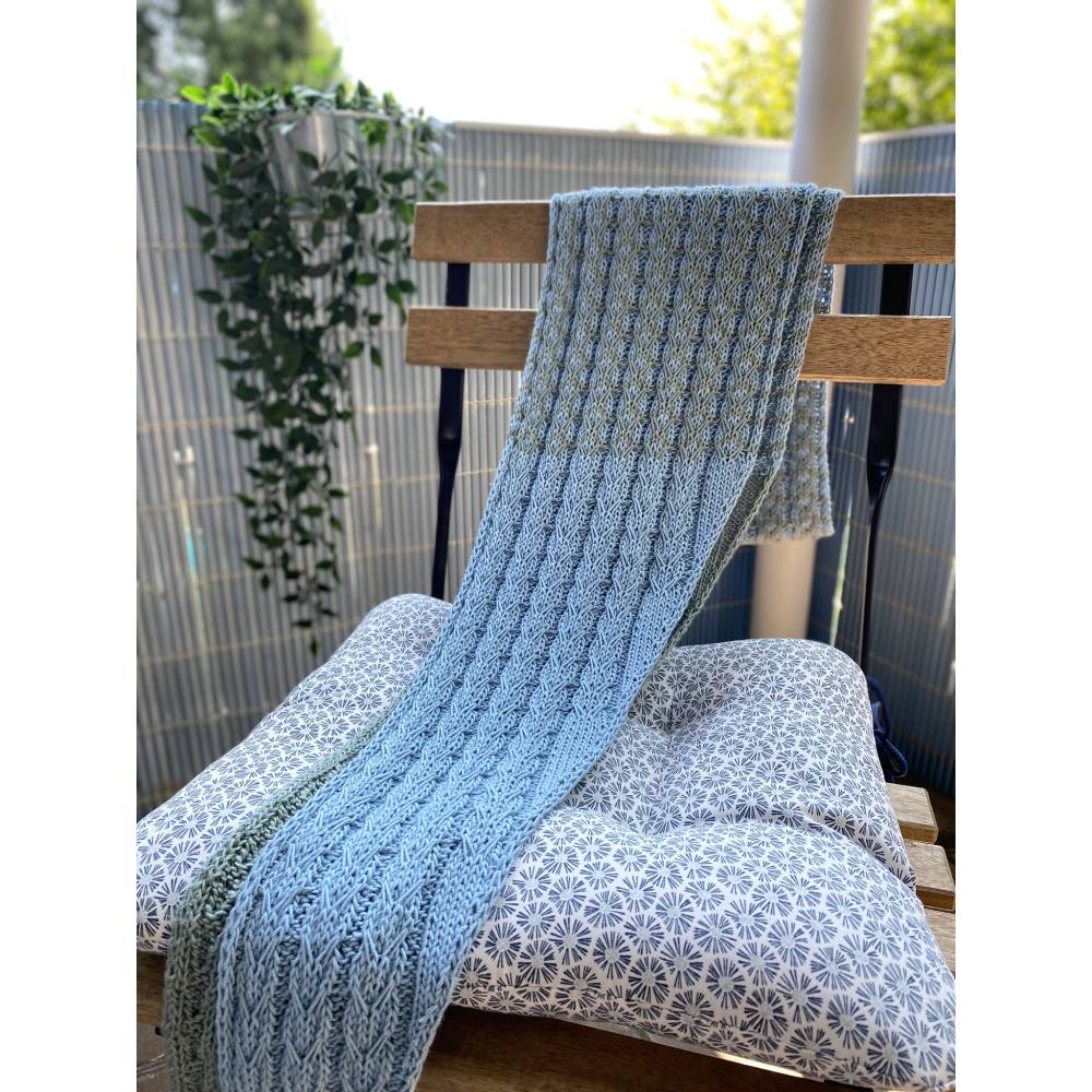 Strickanleitung Lizas Solo Lino Scarf Bild 9