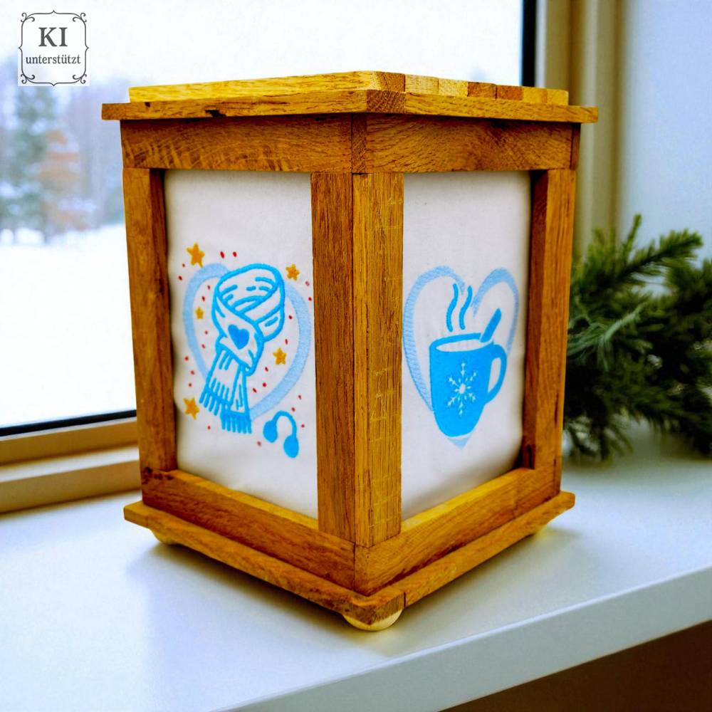 Stickdateien Set Winterzauber: 23 Motive (46 Dateien) ab 10x10 cm – Winter Deko & Geschenke Bild 9