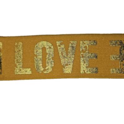 Gummiband - 40 mm - LOVE