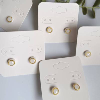 Kleine Stecker 7mm – Handgemachte Polymerohrringe Unikate aus Berlin