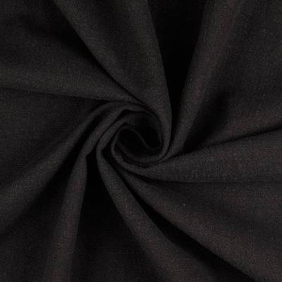  Leinen Viskose uni schwarz Öko-Tex-Standard 100(1m/12,-€)