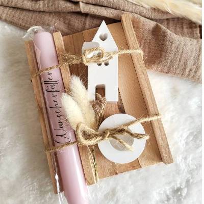 Geschenkset  zum Geburtstag aus Raysin | Wunscherfüller Geschenk | Danke sagen | Raysin Häuschen | Kleinigkeit schenken