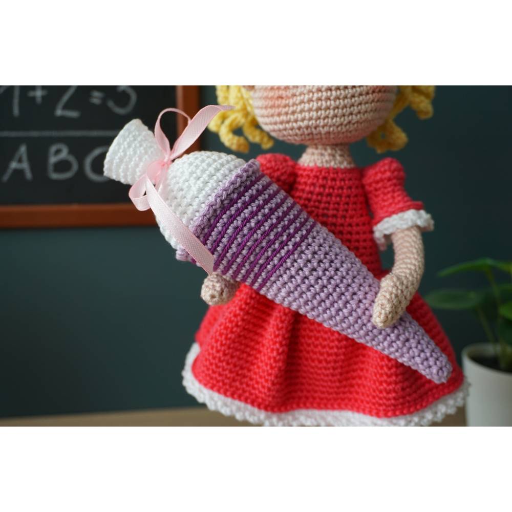 Häkelanleitung Schulkind Sophia - PDF Datei deutsch Bild 7