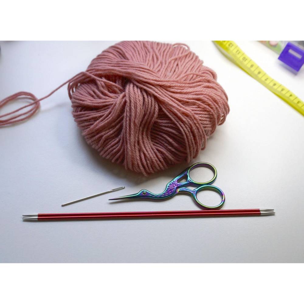Strickanleitung für wärmende Baby Fäustlinge Bild 2
