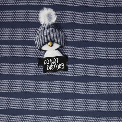 Panel French Terry/Sommersweat, Pinguinis, Do not Disturb, Thorsten Berger, Swafing