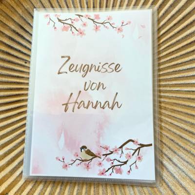 Zeugnismappe  Personalisierte  Zeugnismappe Ein einzigartiges Geschenk für Erstklässler