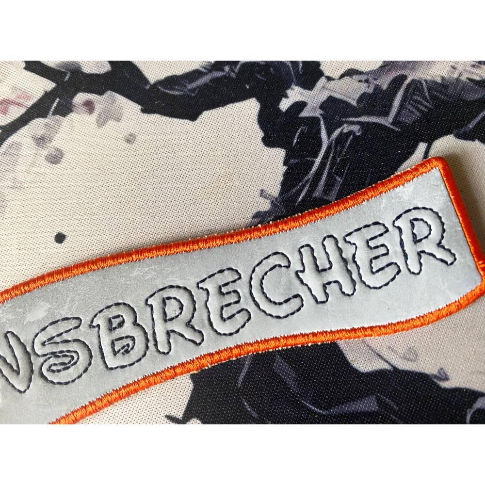 Stickdatei 3D-Anhänger HERZENSBRECHER, Maschinenstickerei, Stickmuster mit Trapunto-Effekt, 3D-Stick, Lesezeich Bild 6