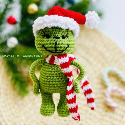 Weihnachtsdieb Baby Amigurumi Häkelanleitung PDF –  Anfängerfreundlich, Deutsch