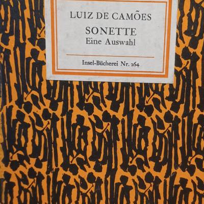 Insel-Bücherei Nr. 264 – Luiz DE Camoes Sonette – Auswahl 1974 – Insel Verlag Leipzig