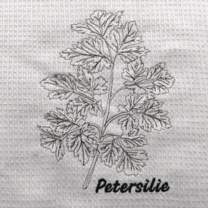 Stickdatei Petersilie 10x10