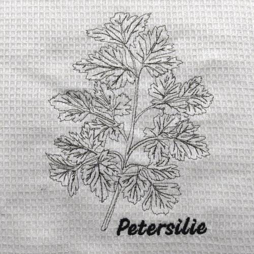 Stickdatei Petersilie 10x10