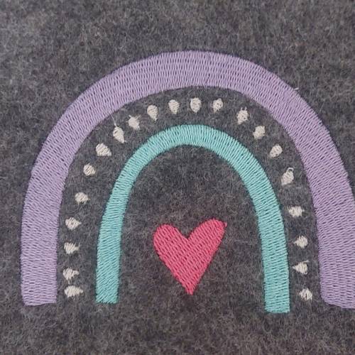 Stickdatei Regenbogen 14-15x15
