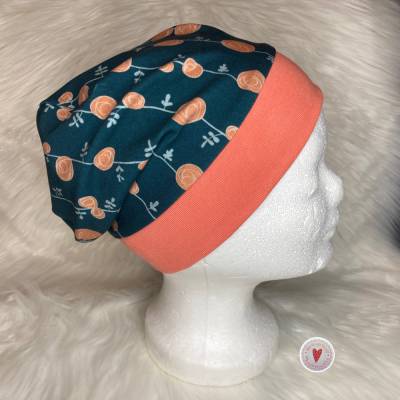 Beanie Mütze * Rosengarten