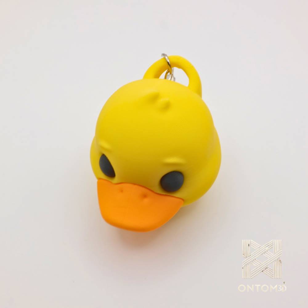 Clicker Head Duck – Lautes 3D Fidget Spielzeug ADHS Stressabbau,  Mechanischer Switch, Handmade