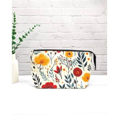 Knit’n Keep „Floral Autumn“ – Projekttasche mit herausnehmbarer Nadelgarage