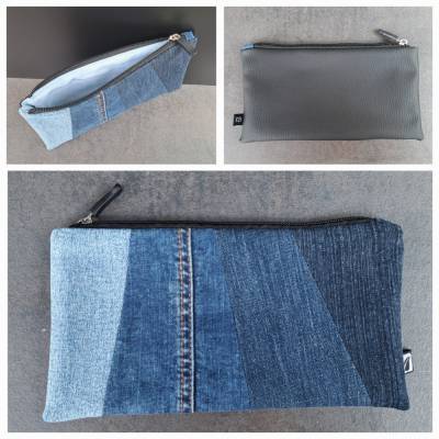 Mäppchen - Schminktasche - Schlamperl - Notfalltasche - Hygieneetui >> 12,5cm x 23cm