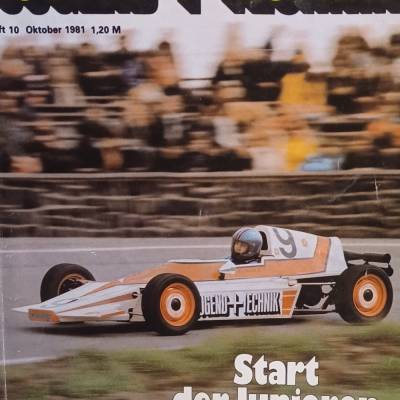 Jugend + Technik Heft 10 Oktober 1981 – Start der Junioren, Berlin, ca. 70 Seiten